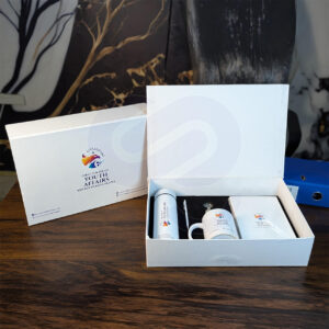 Brand ambassador gift box for employee recognition and corporate brand promotion