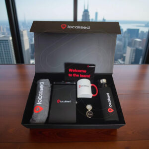 Business Booster Box premium corporate gift with logo branding by CGS