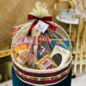 Festive Ramadan Basket premium corporate gift with logo branding by CGS