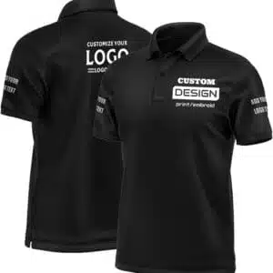 Customize polo t-shirt corporate gift with logo branding by CGS