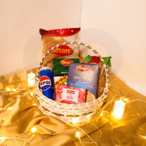 Ramadan Essential Basket premium corporate Ramadan gift with logo branding by CGS