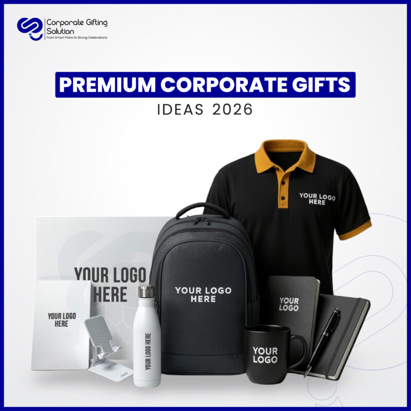 Premium corporate gift ideas 2026 including branded tech kits and luxury desk accessories