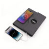 Multifunctional Notebook 2.0 three-fold PU leather notebook with power bank and wireless charging for corporate gifting from CGS