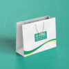 Premium customize paper bag with company logo print from CGS for corporate gifts