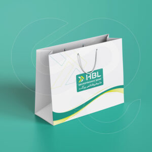 Premium customize paper bag with company logo print from CGS for corporate gifts