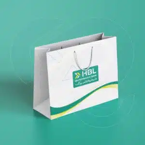 Premium customize paper bag with company logo print from CGS for corporate gifts