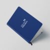 Blue leather notebook with premium finish for corporate gifting from CGS