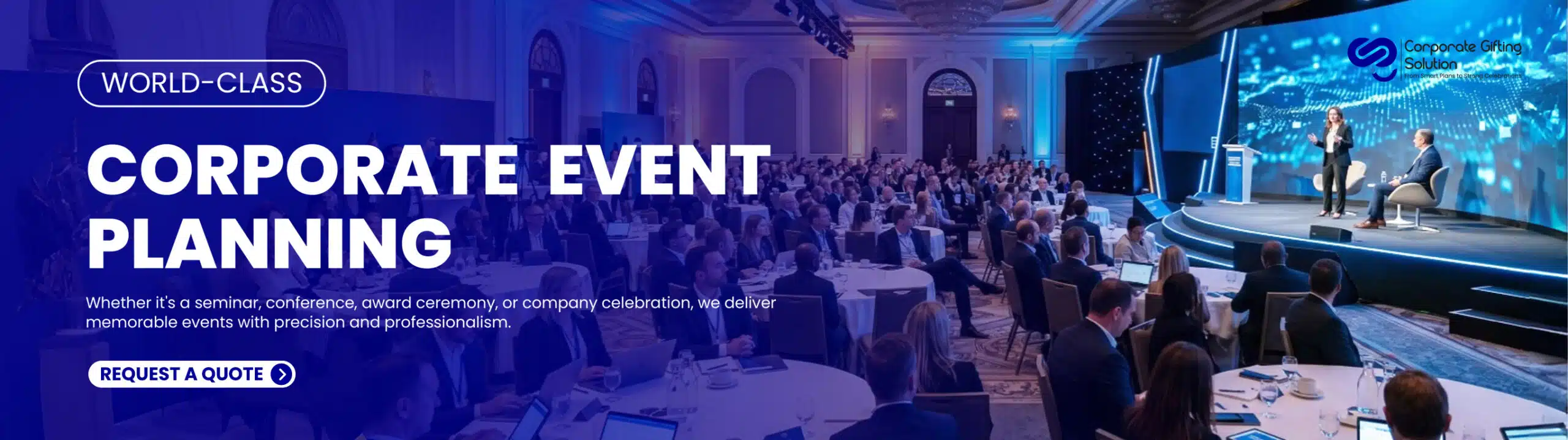 Professional corporate event planning and management services by CGS – trusted for conferences, team building, and corporate gatherings in Pakistan.