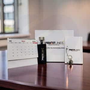New Year corporate gift box with premium calendar planner from CGS