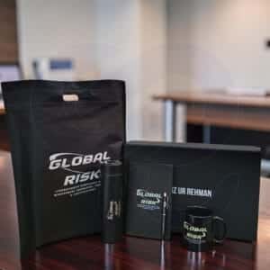 Office essential box with corporate gifts for employees and clients from CGS