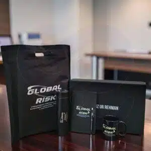 Office essential box with corporate gifts for employees and clients from CGS