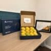 Premium mango box with custom logo for corporate gifting from CGS