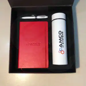 Corporate classic gift box items arranged – perfect for clients in Karachi and Islamabad